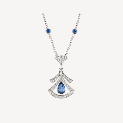 [Solara Jewelry]DREAM NECKLACE AGATE DIAMOND SILVER