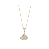 [Solara Jewelry]DREAM NECKLACE GOLD FULL DIAMOND