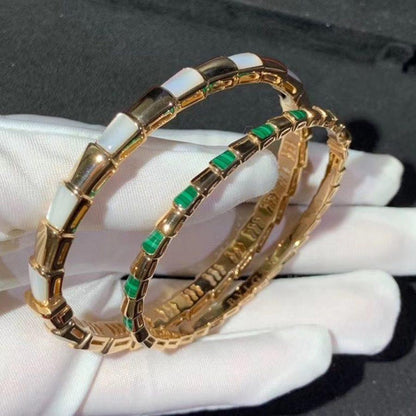 [Solara Jewelry]SERPENTI BRACELET PINK GOLD MOP
