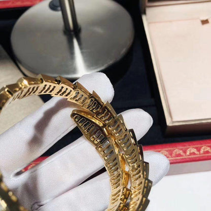 [Solara Jewelry]SERPENTI BRACELET 8MM GOLD DIAMOND