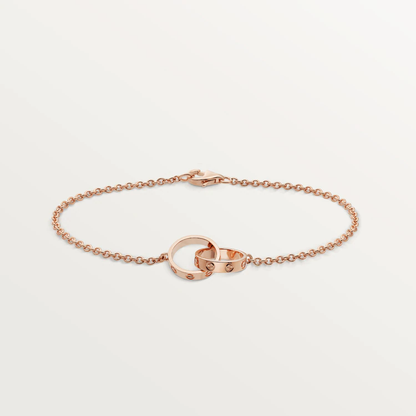 [Solara Jewelry]LOVE BRACELET DOUBLE RING