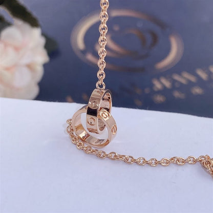 [Solara Jewelry]LOVE BRACELET DOUBLE RING