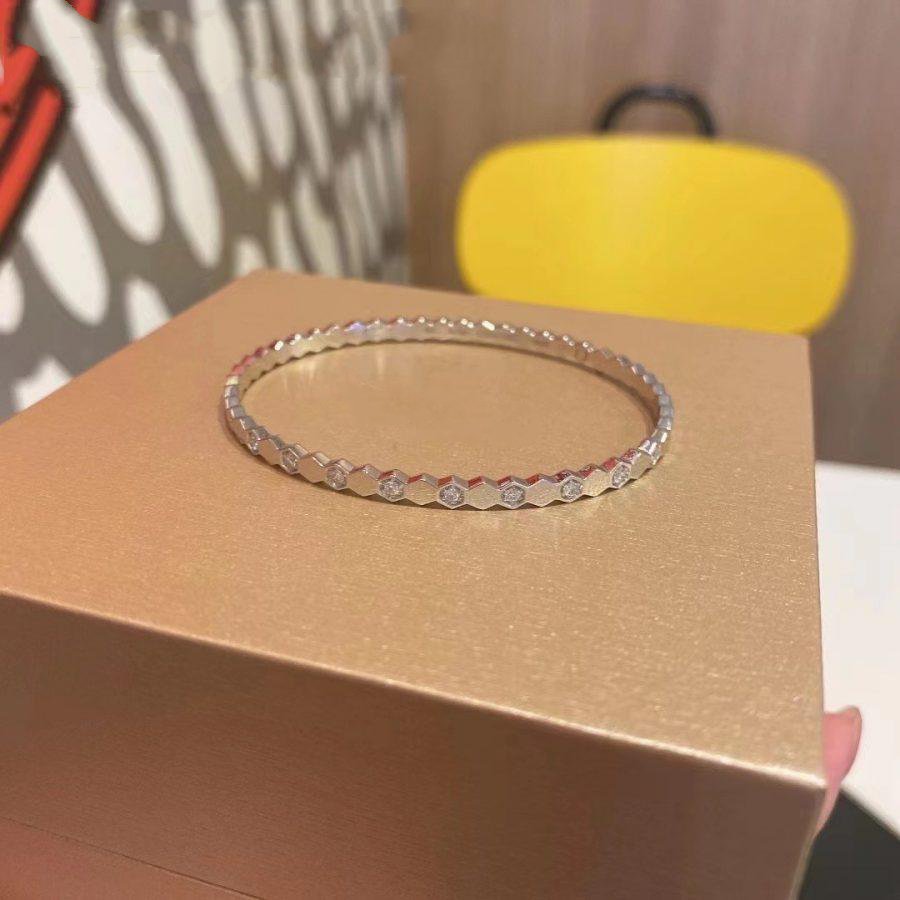 [Solara Jewelry]BEE LOVE SILVER DIAMOND BRACELET