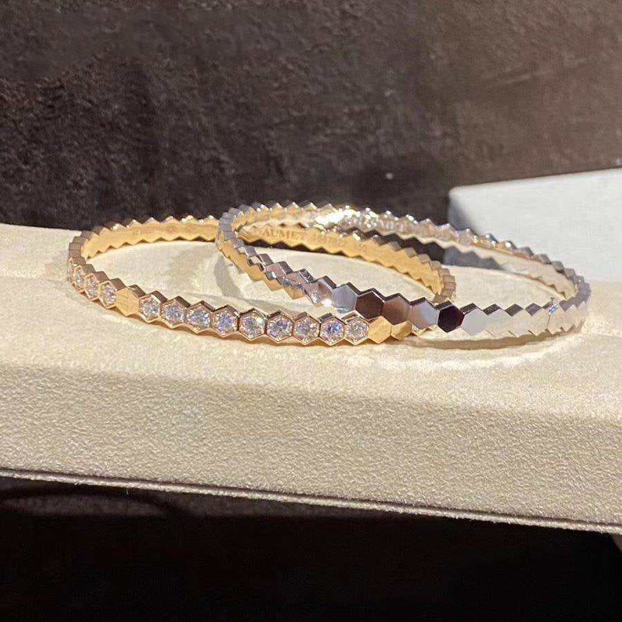 [Solara Jewelry]BEE LOVE GOLD BRACELET FULL DIAMOND