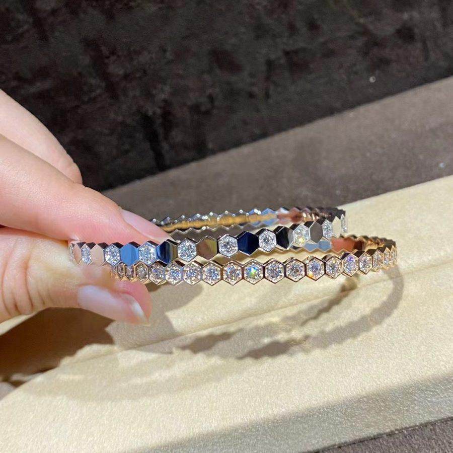 [Solara Jewelry]BEE LOVE GOLD BRACELET FULL DIAMOND