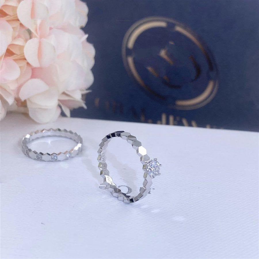 [Solara Jewelry]BEE LOVE RING SILVER 1 DIAMOND