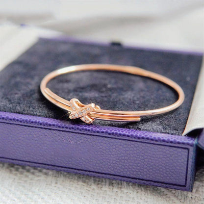 [Solara Jewelry]JEUX DE BRACELET PINK GOLD DIAMONDS