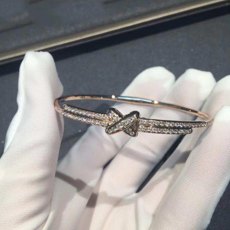 [Solara Jewelry]JEUX DE BRACELET DIAMONDS PINK GOLD