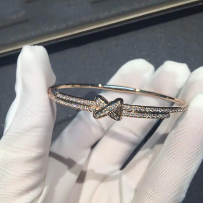 [Solara Jewelry]JEUX DE BRACELET DIAMONDS PINK GOLD