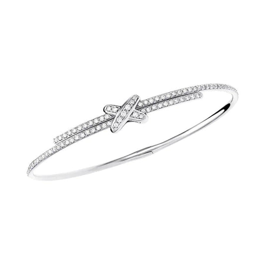 [Solara Jewelry]JEUX DE BRACELET DIAMONDS SILVER