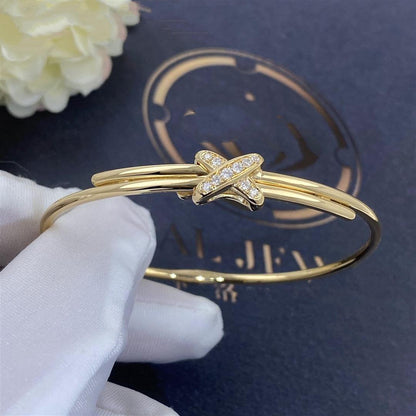 [Solara Jewelry]JEUX DE BRACELET GOLD DIAMONDS