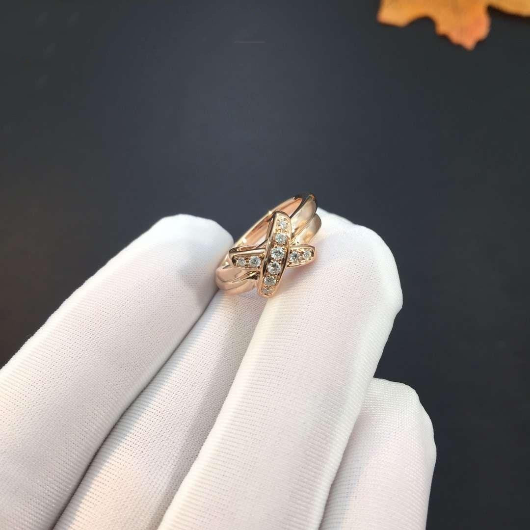 [Solara Jewelry]JEUX DE PINK GOLD DIAMOND RING