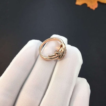 [Solara Jewelry]JEUX DE PINK GOLD DIAMOND RING