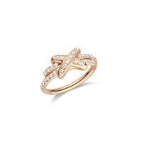 [Solara Jewelry]JEUX DE RING PINK GOLD DIAMOND