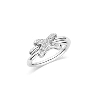 [Solara Jewelry]JEUX DE SILVER DIAMOND RING