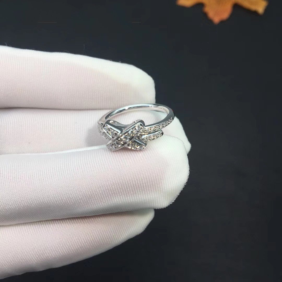[Solara Jewelry]JEUX DE SILVER DIAMOND RING