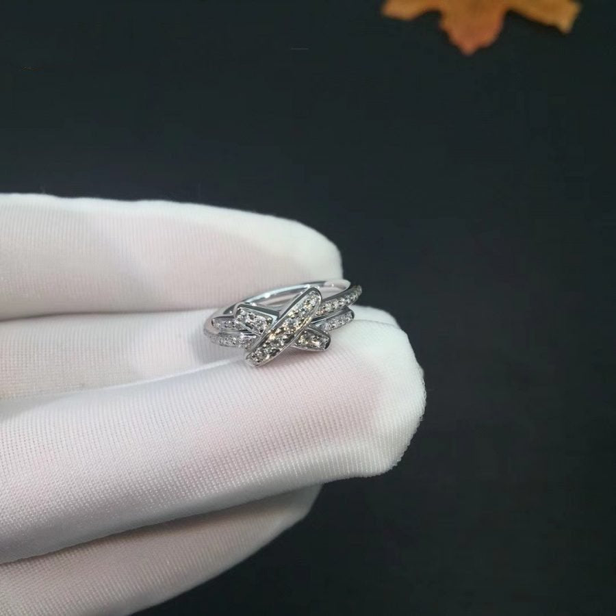 [Solara Jewelry]JEUX DE SILVER DIAMOND RING
