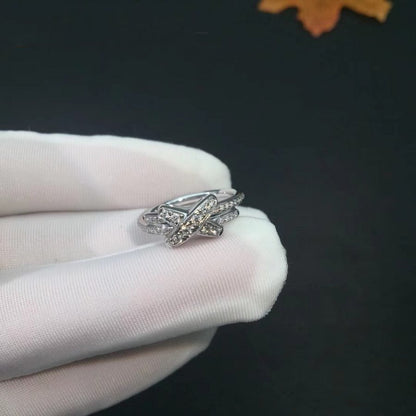 [Solara Jewelry]JEUX DE SILVER DIAMOND RING