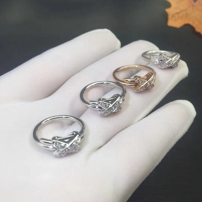 [Solara Jewelry]JEUX DE SILVER DIAMOND RING