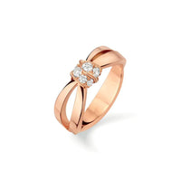 [Solara Jewelry]LIENS RING PINK GOLD DIAMOND
