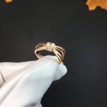 [Solara Jewelry]LIENS RING PINK GOLD DIAMOND