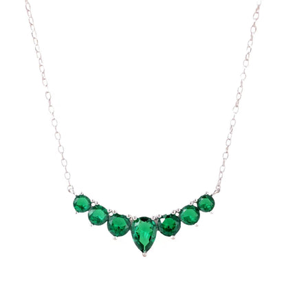 [Solara Jewelry]Dainty Colorful Heart Necklace