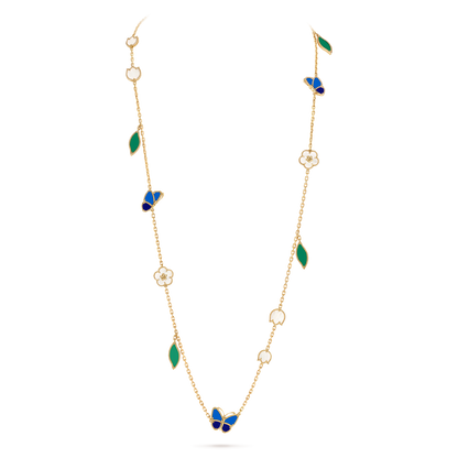 [Solara Jewelry] 26 NEW CLOVER 15 MOTIFS LUCKY NECKLACE