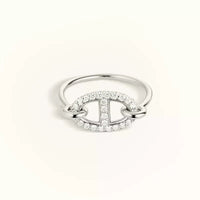 [Solara Jewelry]RONDE SMALL SILVER DIAMOND RING