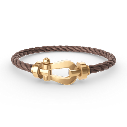 [Solara Jewelry]FORCE LARGE HORSESHOE NO DIAMOND BRACELET GOLD