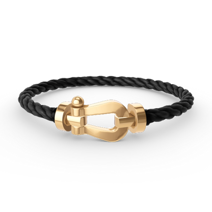 [Solara Jewelry]FORCE LARGE HORSESHOE NO DIAMOND BRACELET GOLD