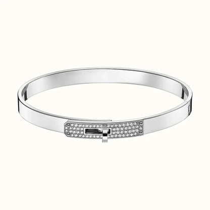 [Solara Jewelry]KELLY SILVER DIAMOND BRACELET