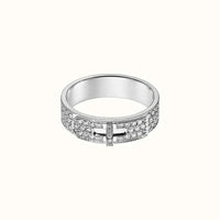 [Solara Jewelry]KELLY SILVER DIAMOND RING