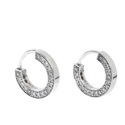 [Solara Jewelry]LOVE DIAMOND EARRINGS