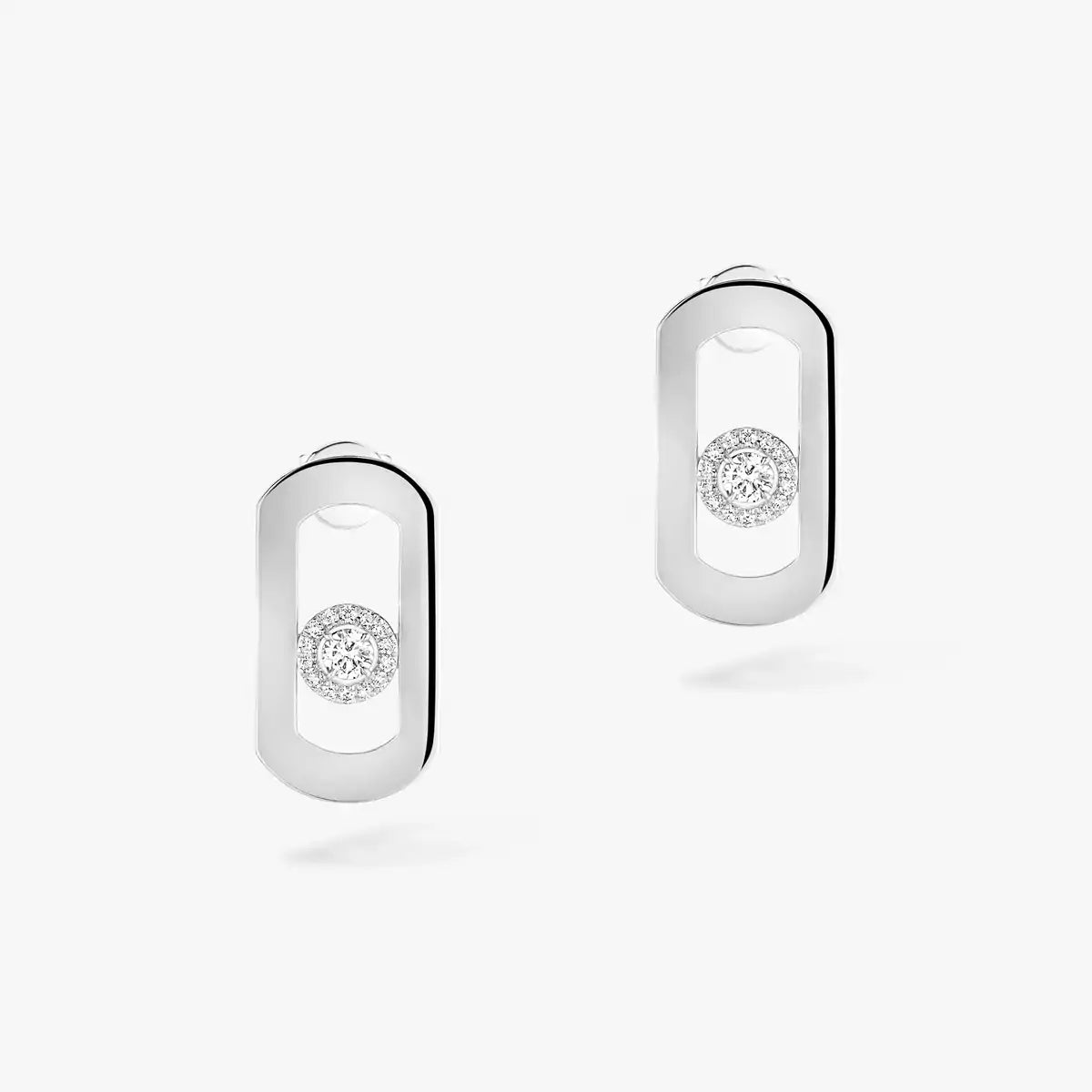 [Solara jewelry]So Move Diamond Earrings in Yellow Gold