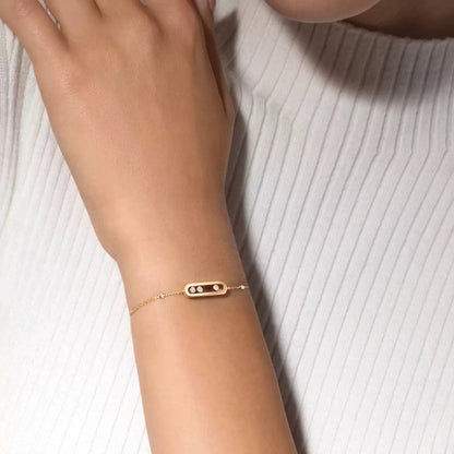 [Solara jewelry]Baby Move Diamond Bracelet