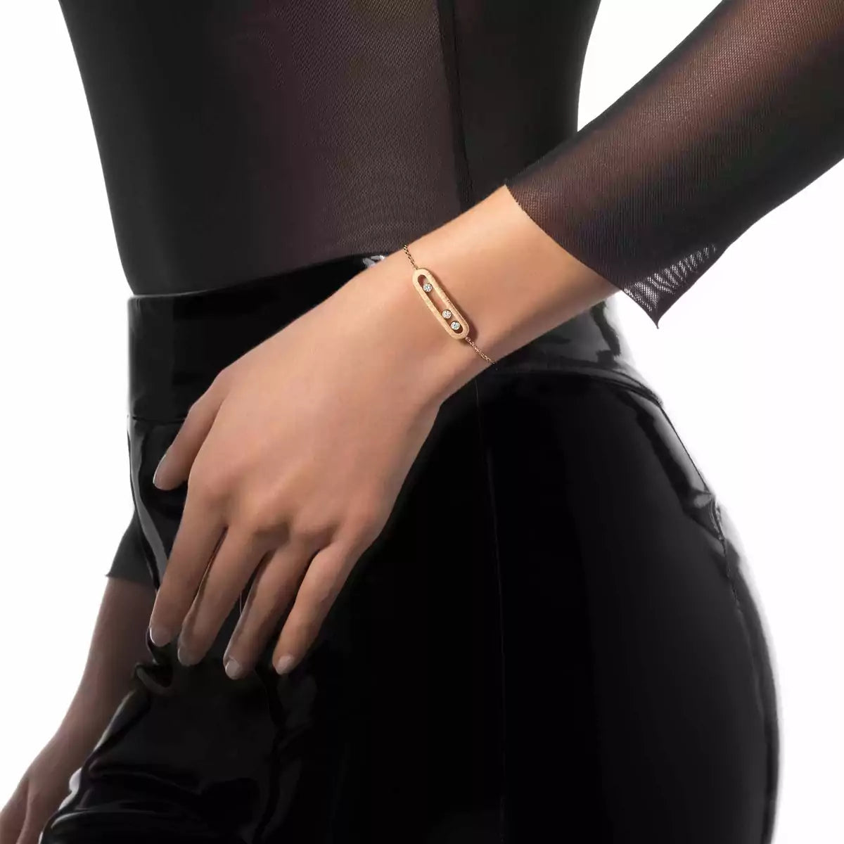 [Solara jewelry]Move Classique Ciselé bracelet