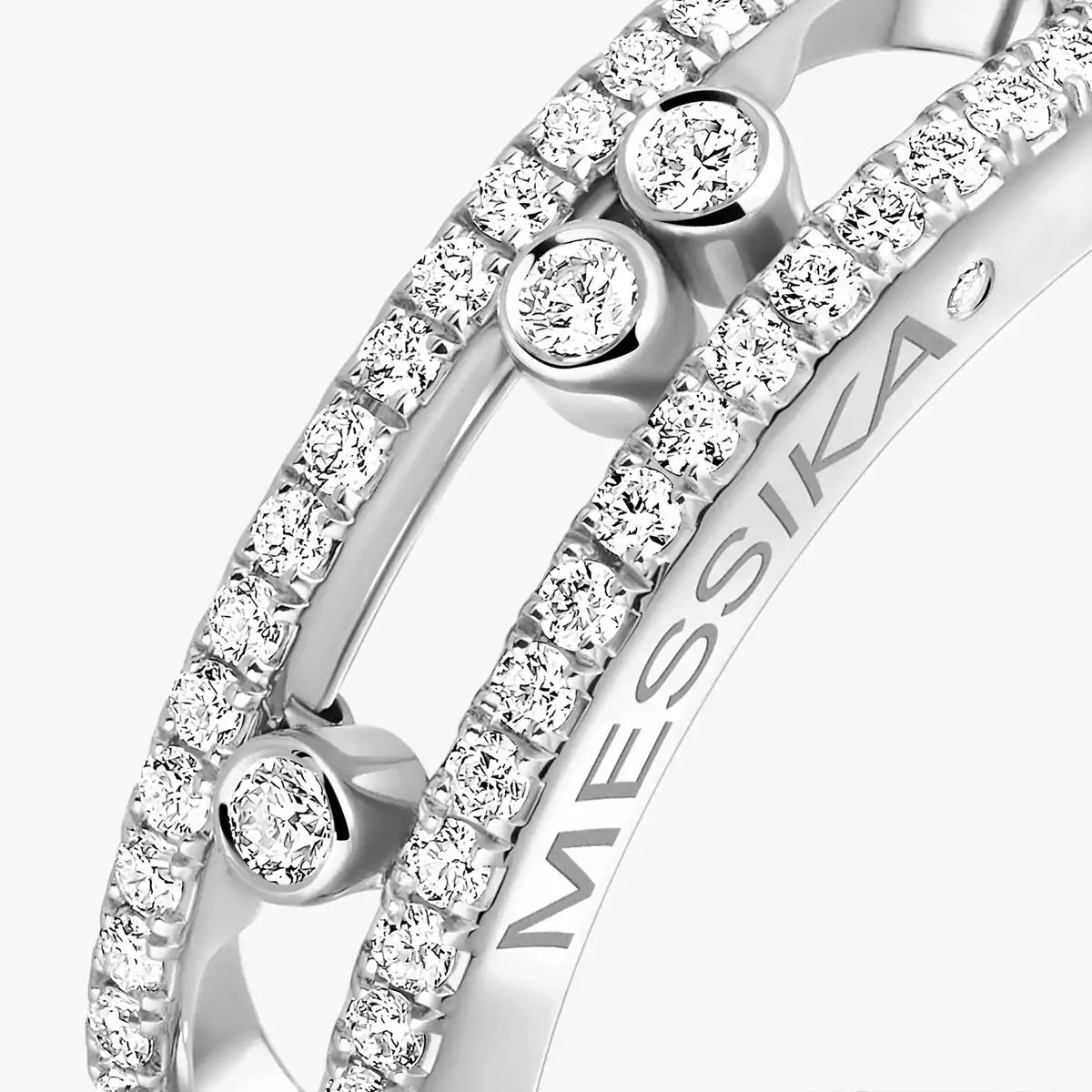 [Solara jewelry] Baby Move Gold Diamond Pave_ Ring