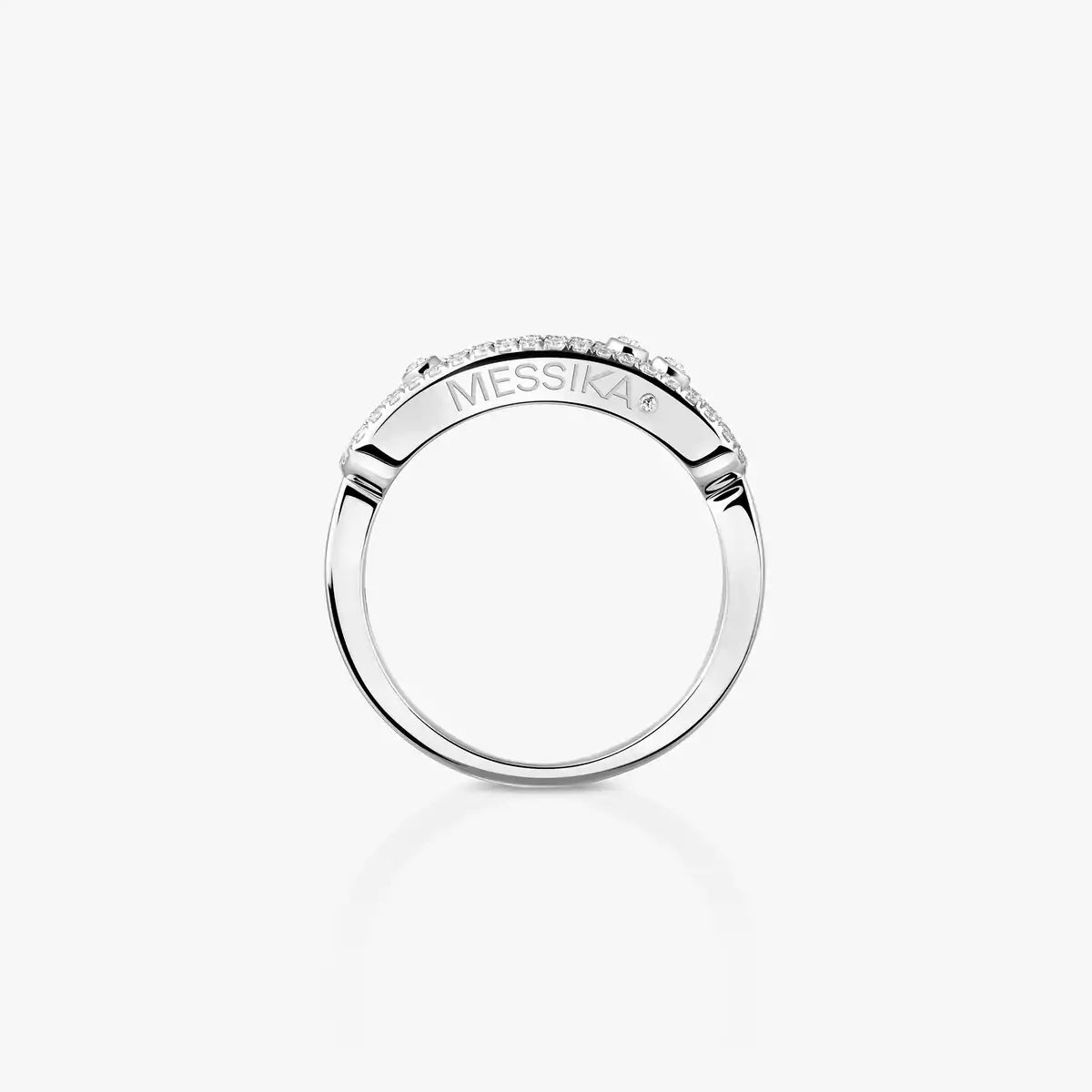 [Solara jewelry] Baby Move Gold Diamond Pave_ Ring