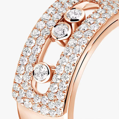 [Solara jewelry] Move Noa Diamond Pave_ Ring