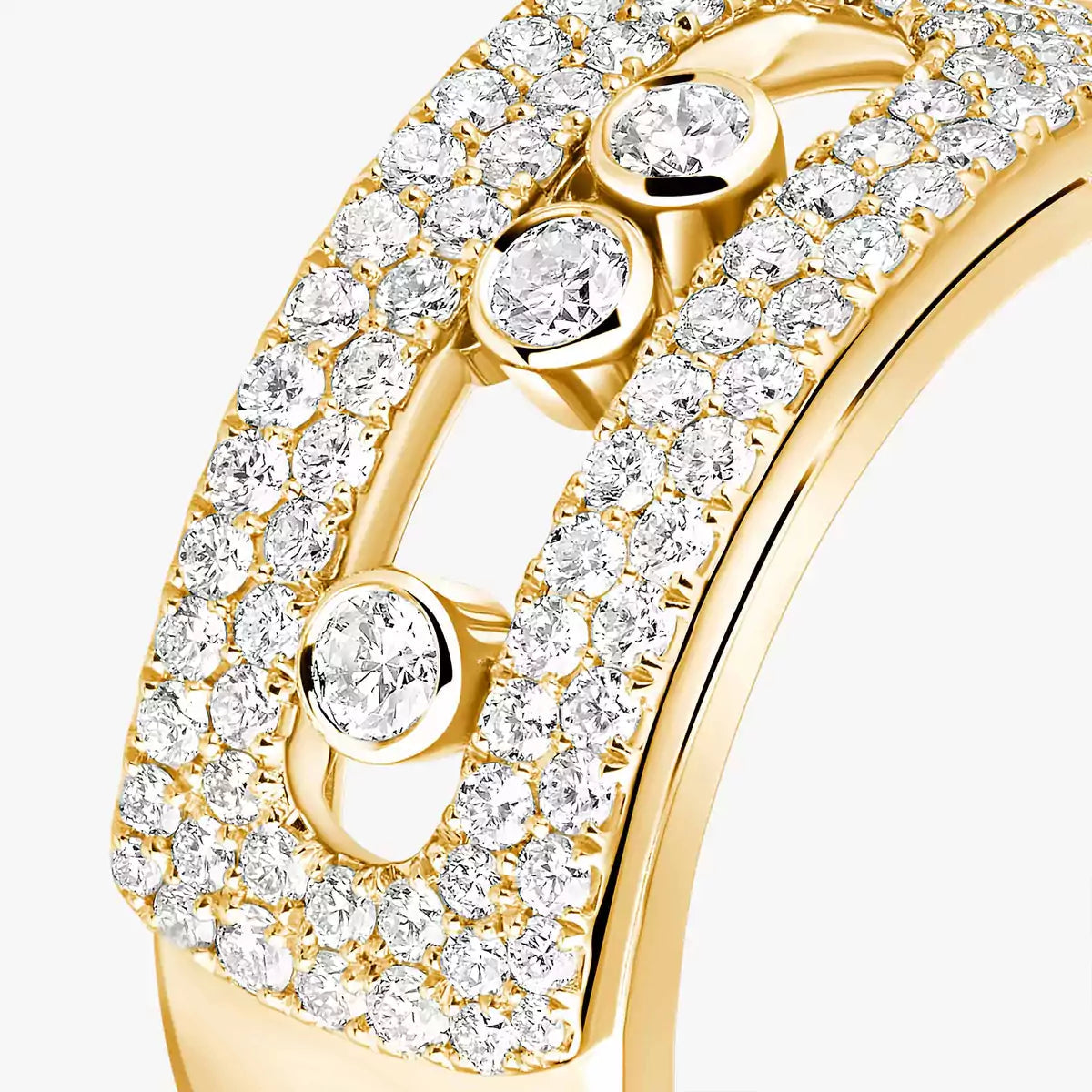 [Solara jewelry] Move Noa Diamond Pave_ Ring