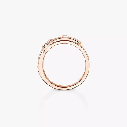 [Solara jewelry] Move Noa Diamond Pave_ Ring