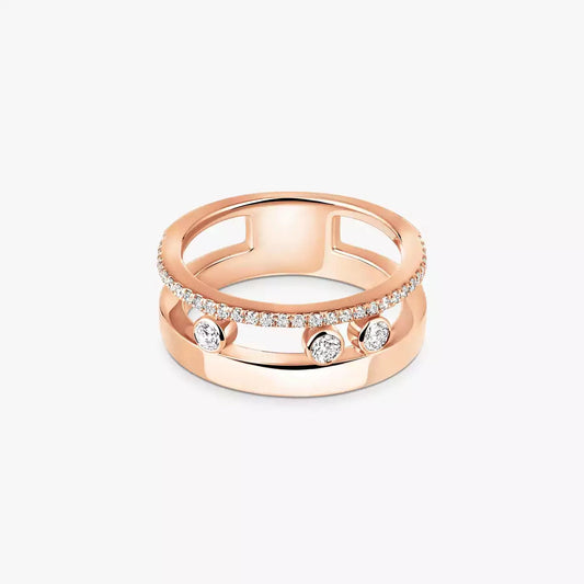 [Solara jewelry]Move Romane Diamond Ring