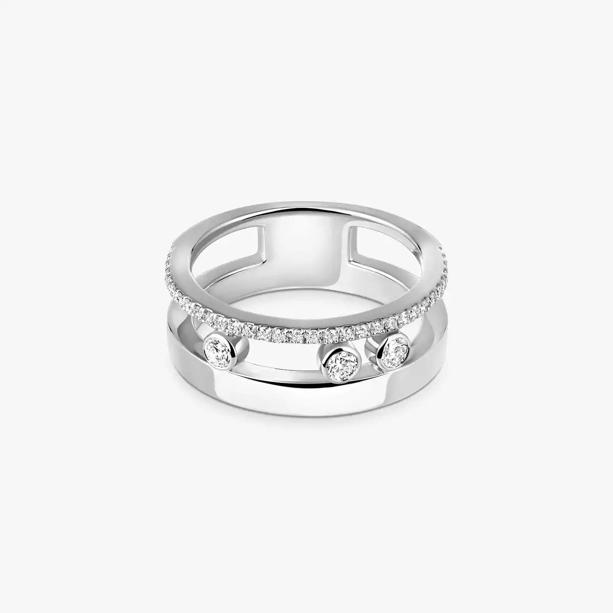 [Solara jewelry]Move Romane Diamond Ring