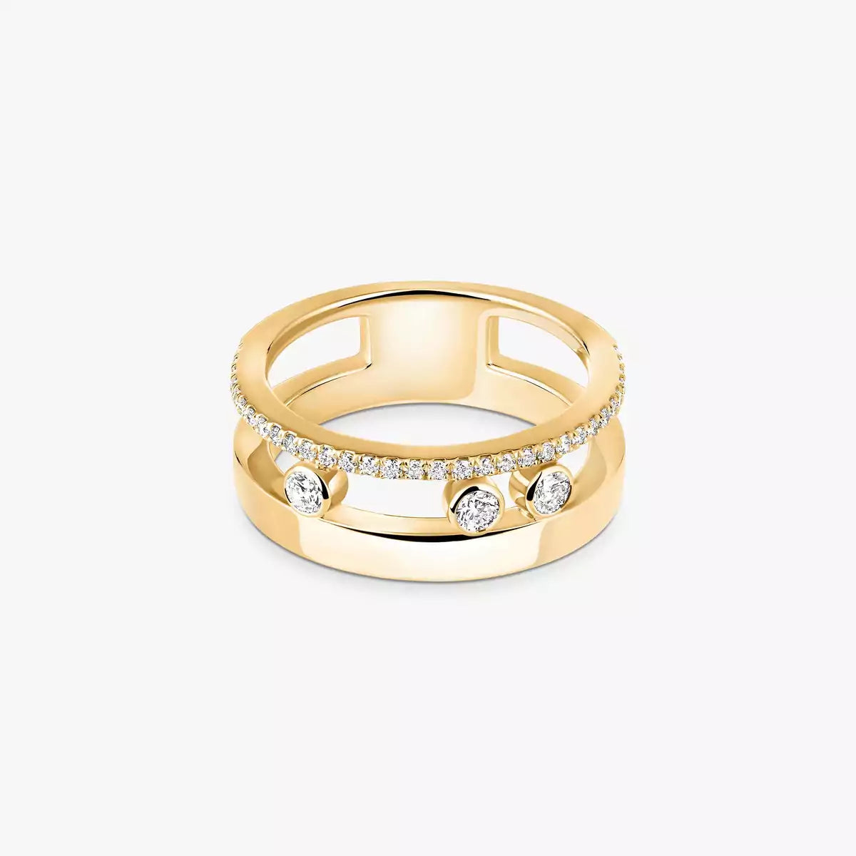 [Solara jewelry]Move Romane Diamond Ring