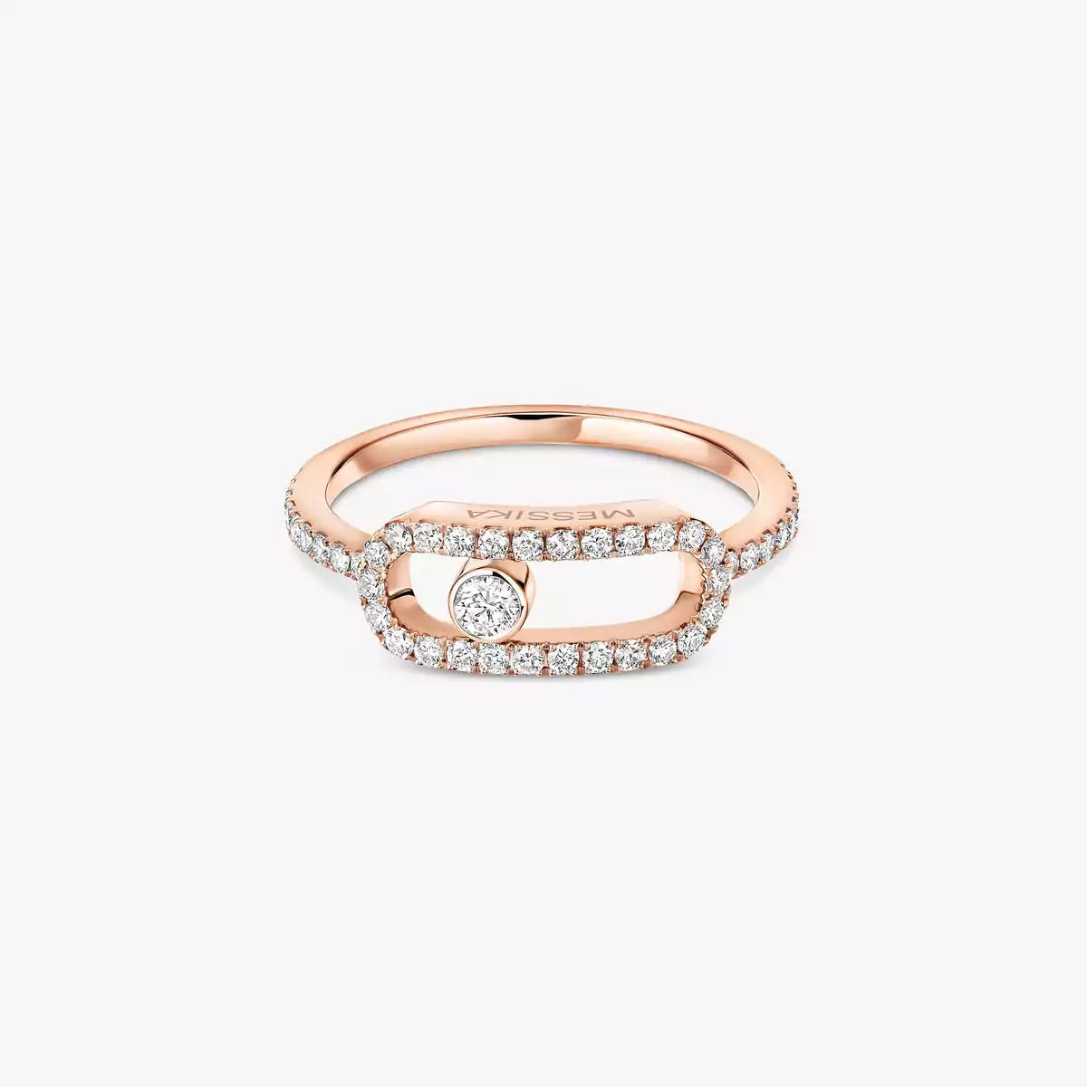 [Solara jewelry]Move Uno Diamond Ring in Gold