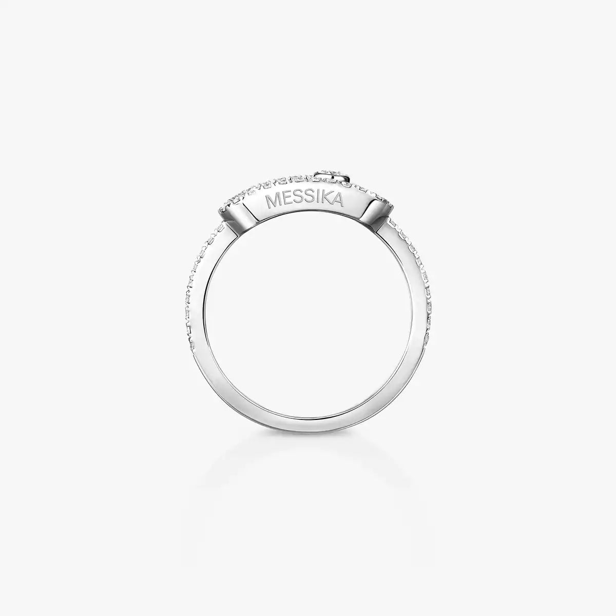 [Solara jewelry]Move Uno Diamond Ring in Gold