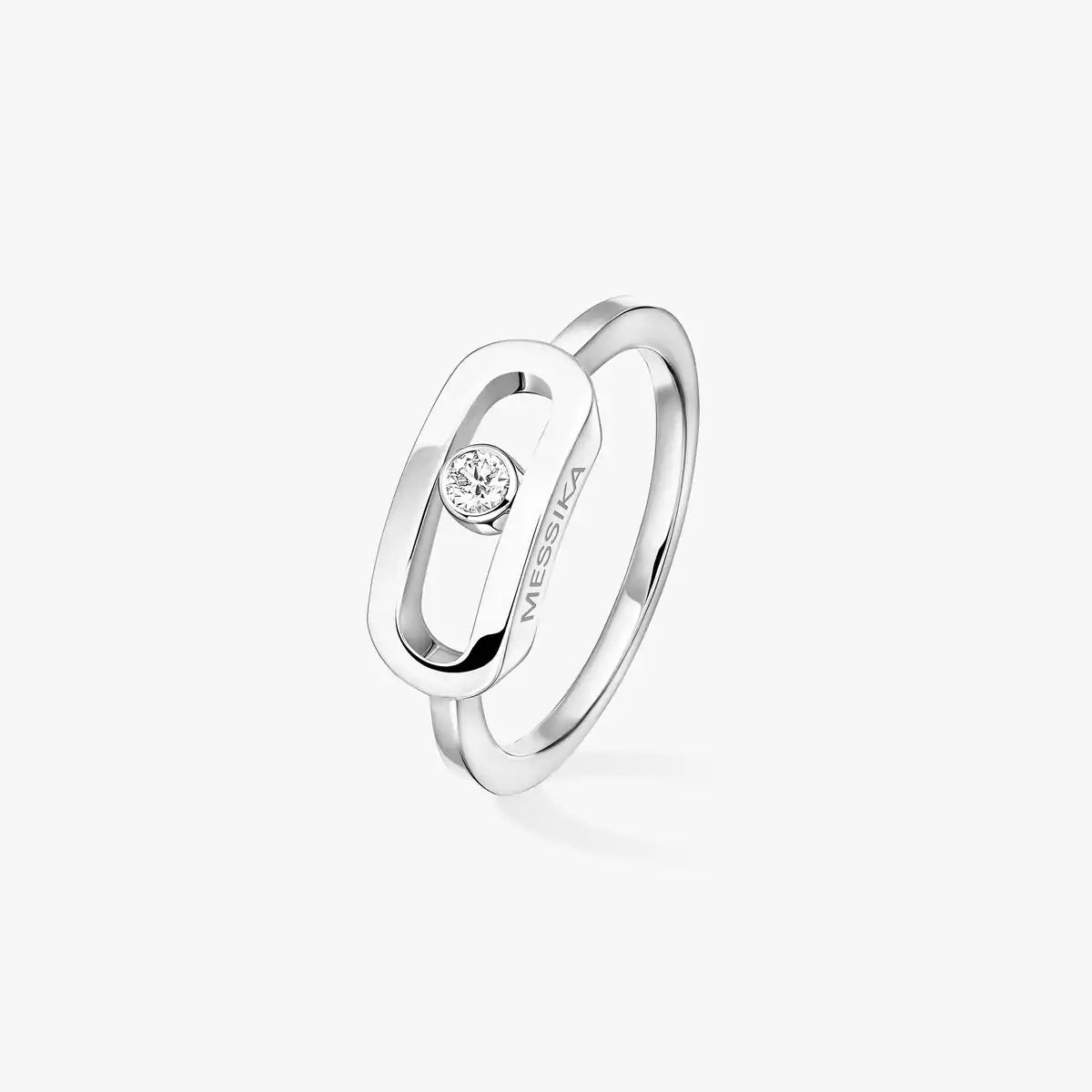 [Solara jewelry]Move Uno Diamond Ring in Gold
