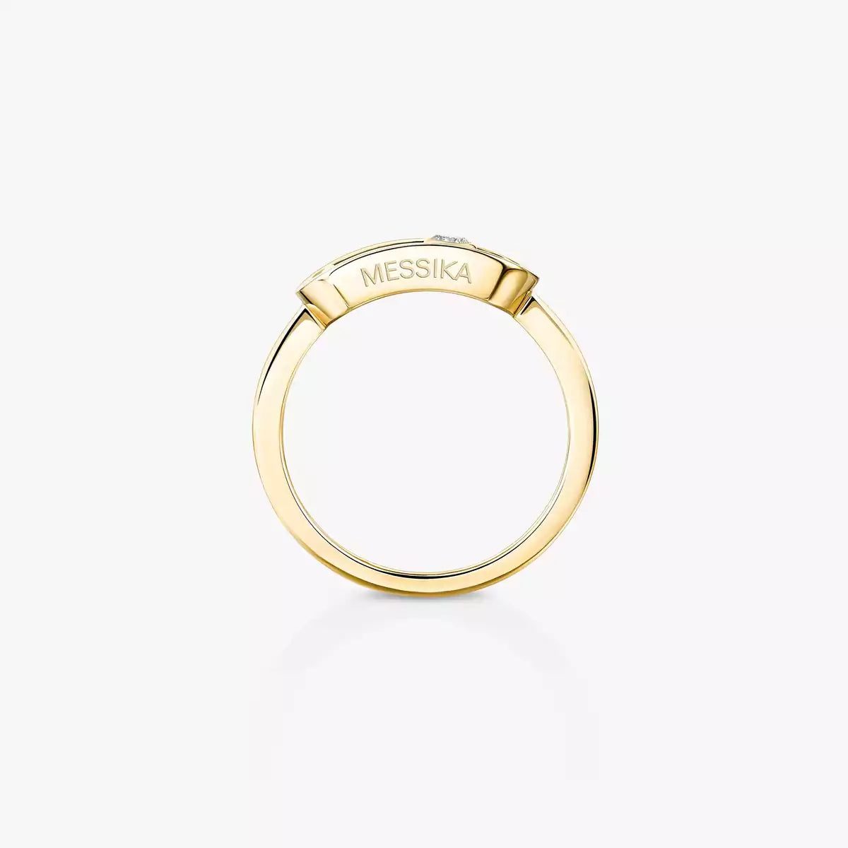 [Solara jewelry]Move Uno Diamond Ring in Gold