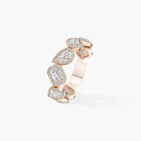 [Solara Jewelry] Diamond Wedding Ring My Twin