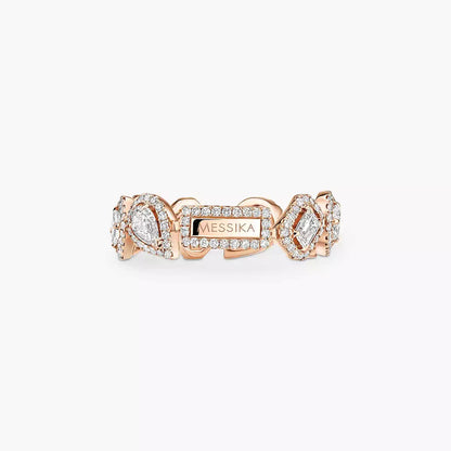 [Solara jewelry]Diamond Wedding Ring My Twin